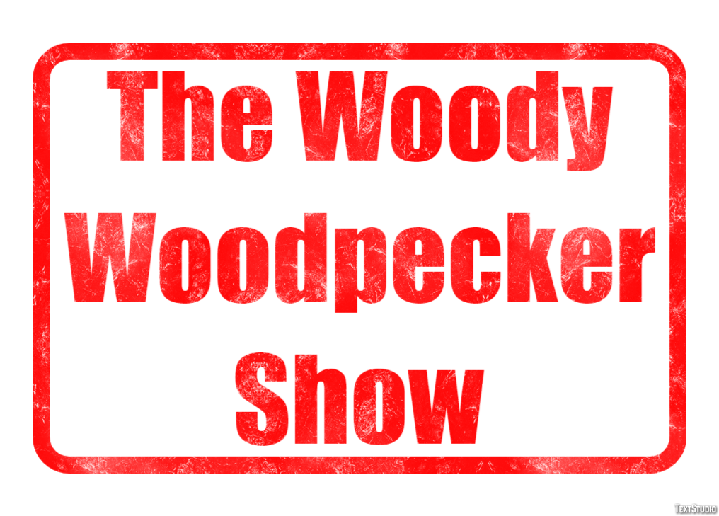 The Woody Woodpecker Show Text Effect