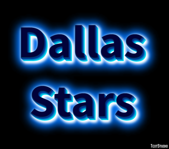 Dallas Stars Metin Efekti