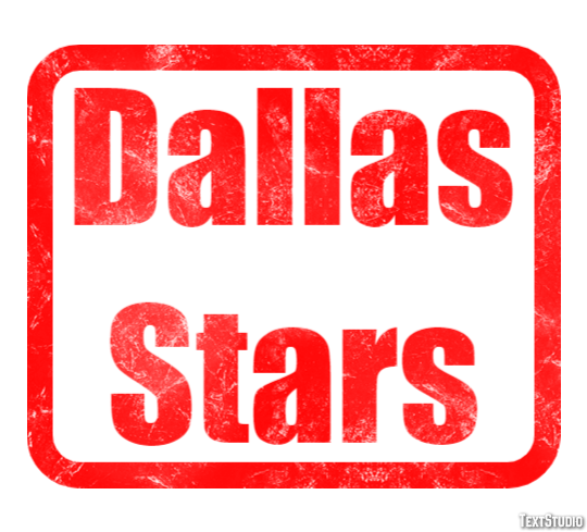 Dallas Stars Metin Efekti