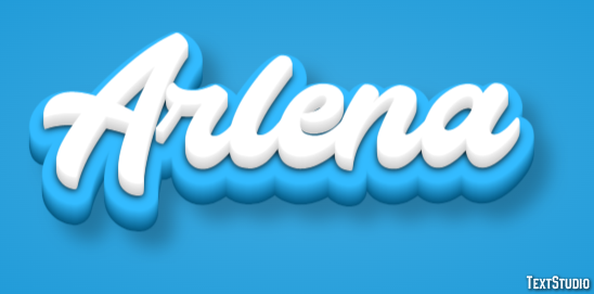 Arlena Text effect