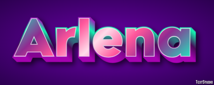 Arlena Tekst Effect