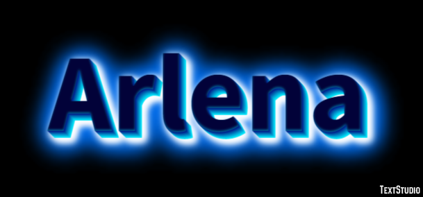 Arlena Text Effect