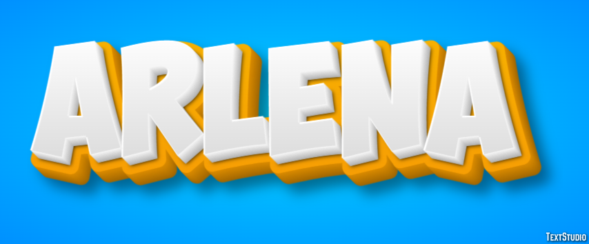 Arlena Text effect