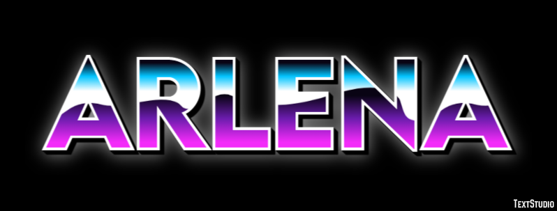 Arlena Text effect