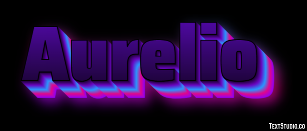 Aurelio テキスト効果