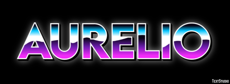 Aurelio テキスト効果
