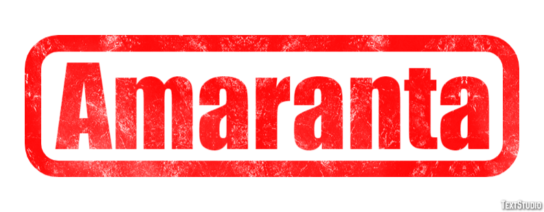Amaranta Efecto de texto