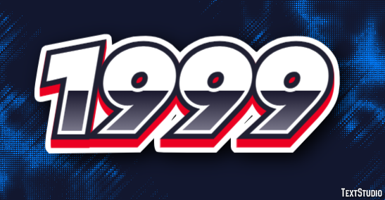1999 Text Effect