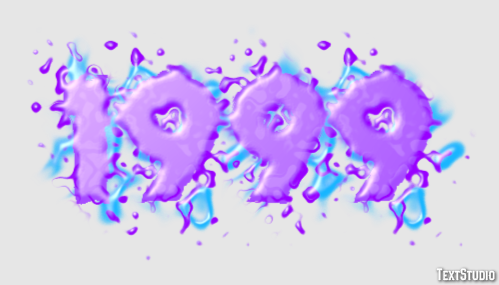 1999 Text Effect