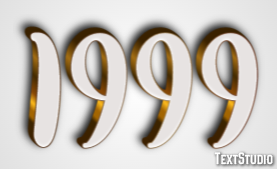 1999 Text Effect