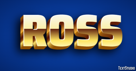 Ross Efecto de texto