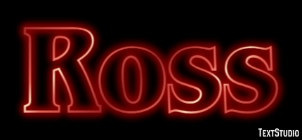 Ross Efecto de texto