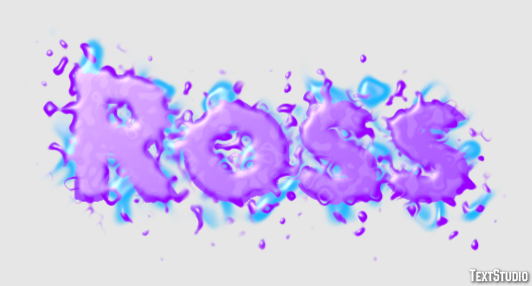 Ross Efecto de texto