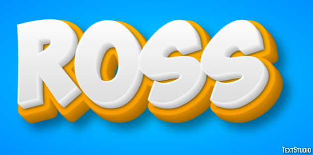 Ross Efecto de texto