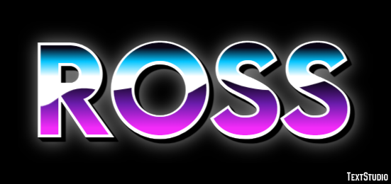 Ross Efecto de texto