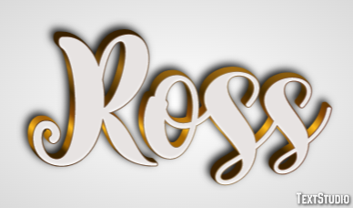 Ross Efecto de texto