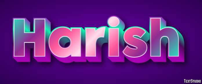 Harish Text Effect