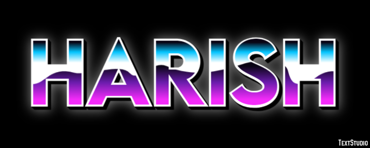 Harish Text Effect