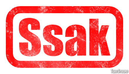 Ssak Efekt tekstowy