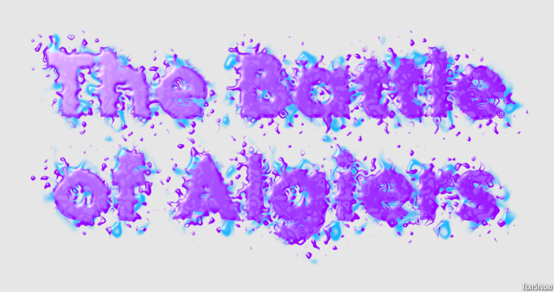 The Battle of Algiers Text effect