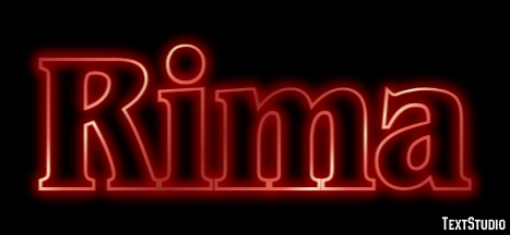 Rima Text effect
