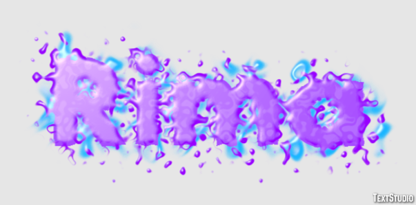 Rima Text effect