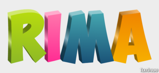 Rima Text Effect