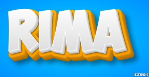 Rima Text effect
