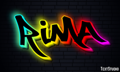 Rima Text Effect