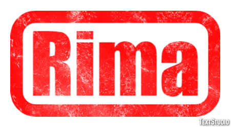 Rima Text effect