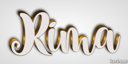 Rima Text effect