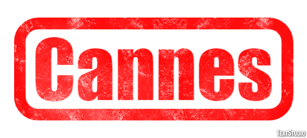 Cannes Efekt tekstowy