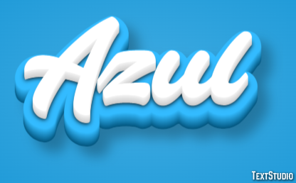 Azul Text Effect
