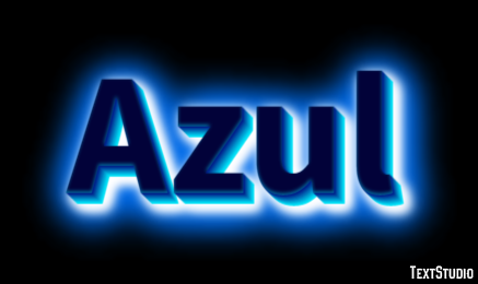 Azul Text Effect