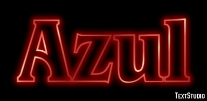 Azul Text Effect