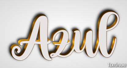 Azul Text Effect