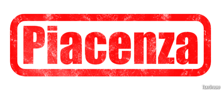 Piacenza Effetto testo