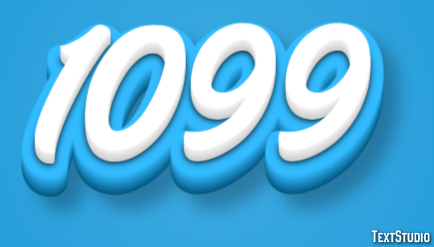 1099 Effetto testo