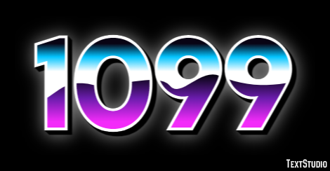 1099 Text Effect