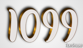 1099 Effetto testo