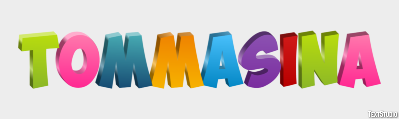 Tommasina Effetto testo