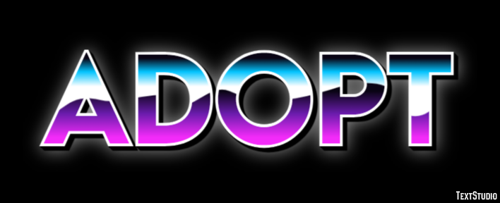Adopt Efecto de texto