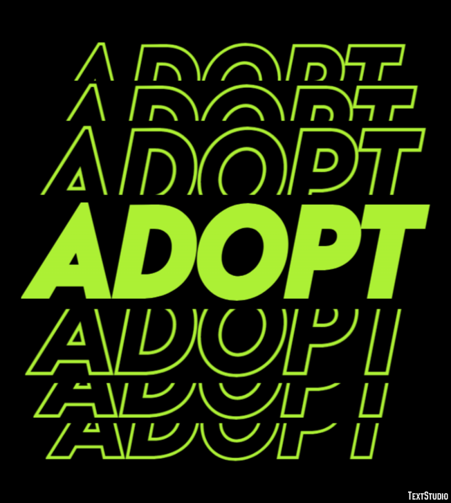 Adopt Text Effect