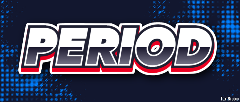 Period Text Effect