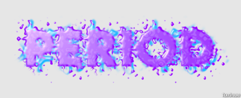 Period Text Effect