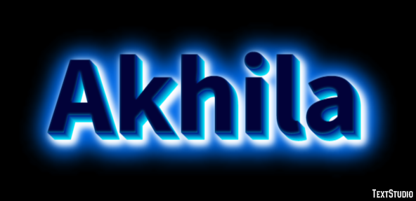 Akhila Text Effect