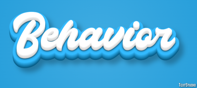 Behavior Text Effect