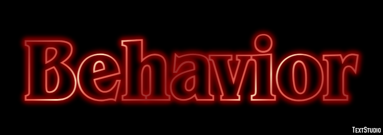 Behavior Text Effect