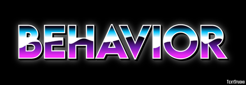 Behavior Text Effect
