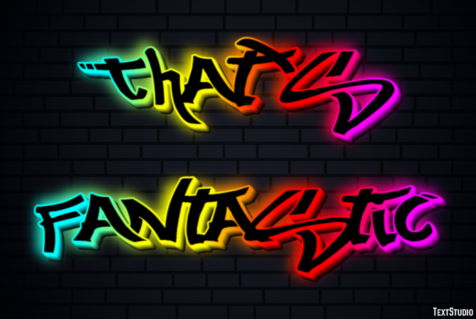 That's fantastic Text Effect